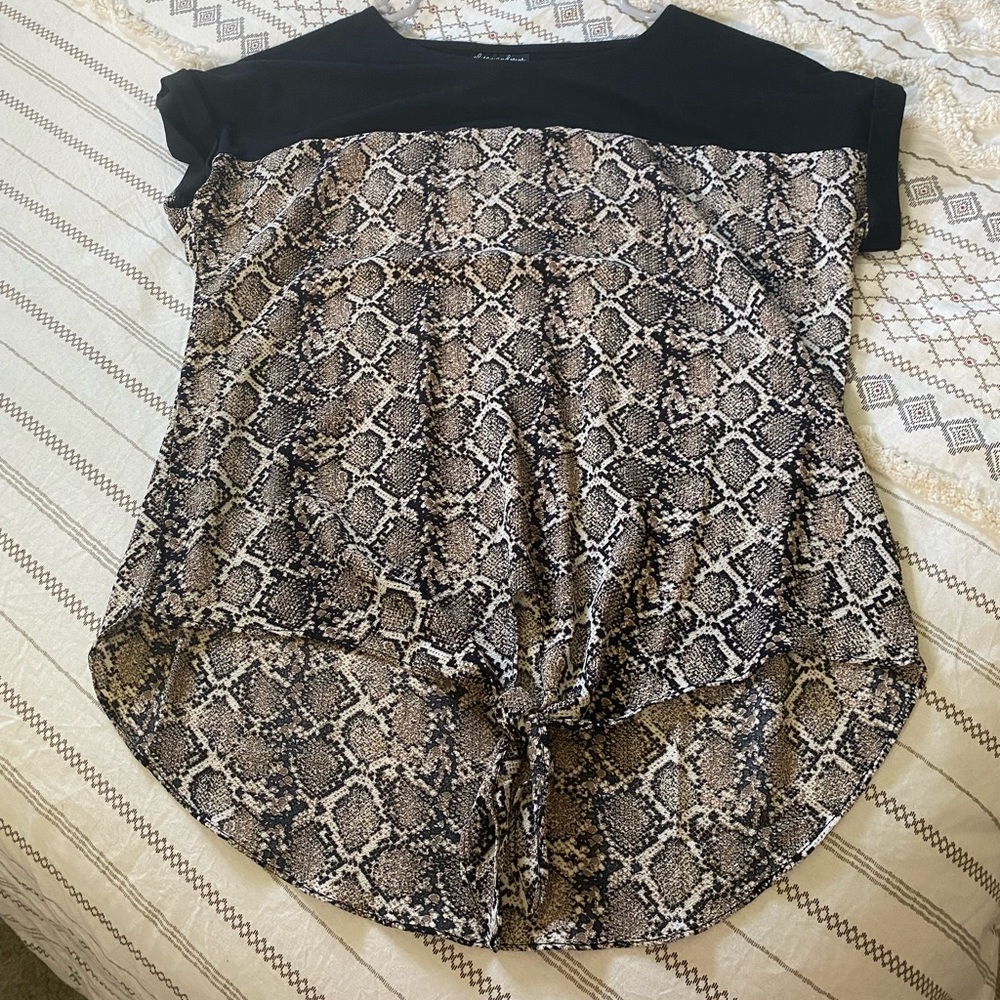 Large snakeskin shirt